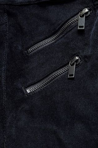 Cord Zip Trousers